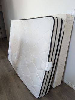 Full Bed Frames, Mattress and Box