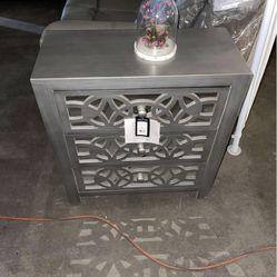 Gray Nightstand