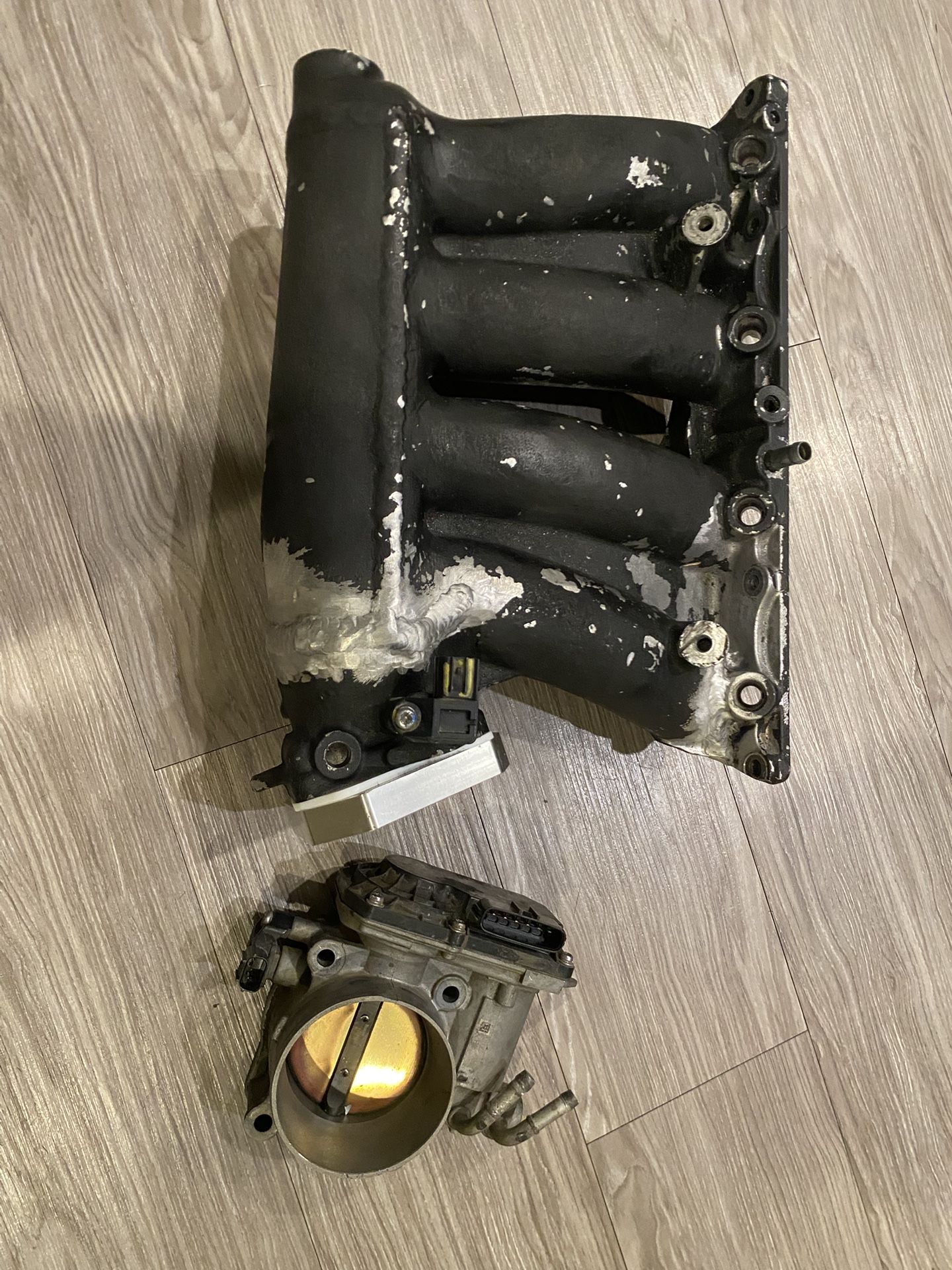 Fully Ported RBC Manifold, 72mm Bore + J37 Throttle Body