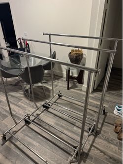 Industrial clothing racks
