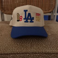 LA Dodgers Nissi Cap World Series Champs 