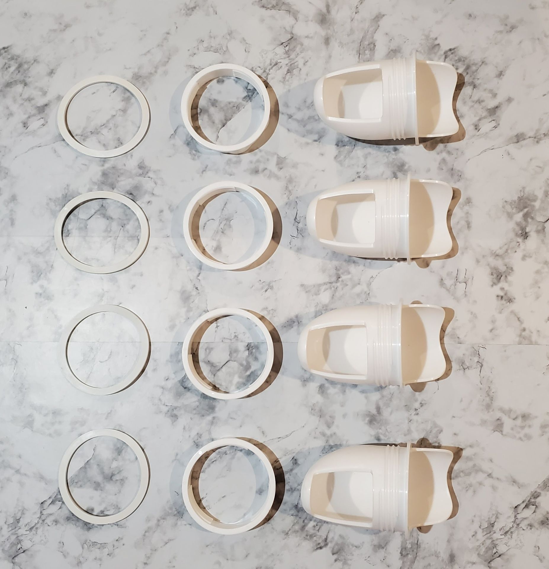 Chicken Feeder Port Kit No Waste 4 In Pack