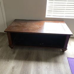 Wood Coffee Table - Must Be Picked Up