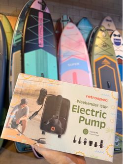 paddle board pump