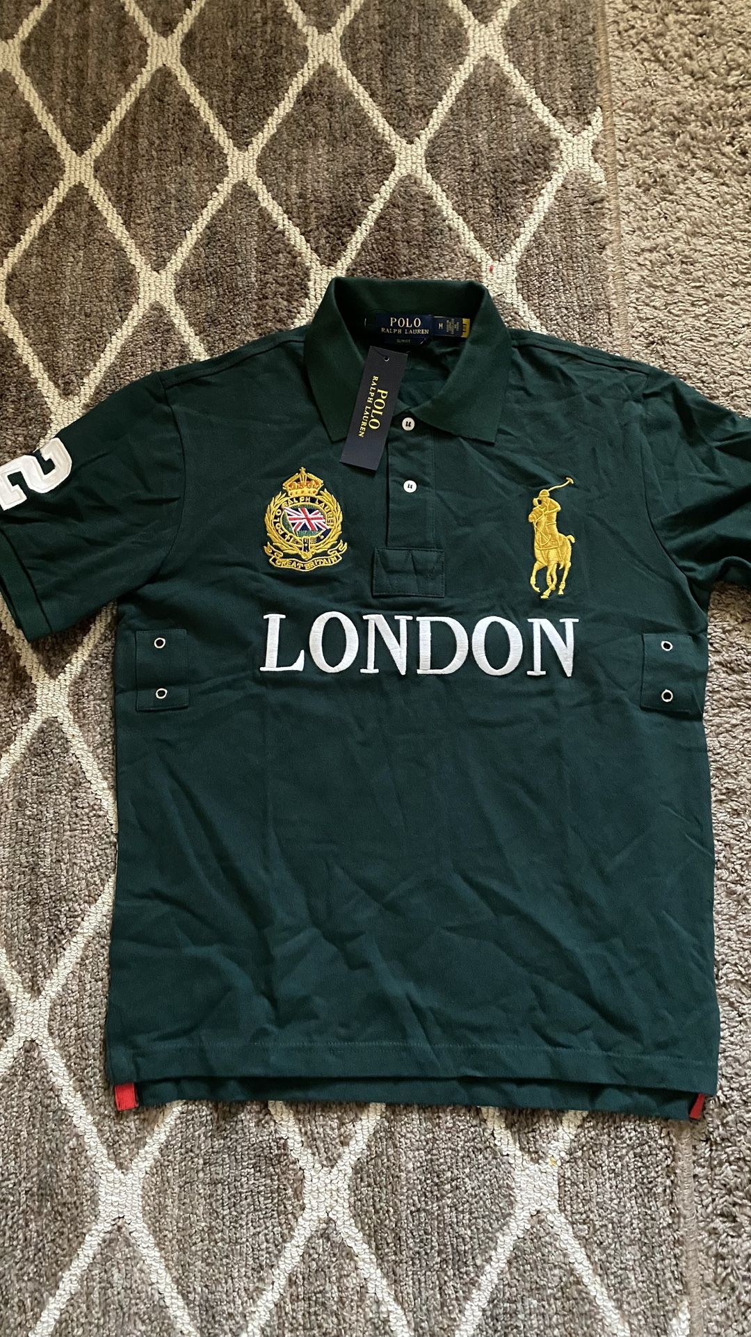 Ralph Lauren Men's Black Polo-shirt