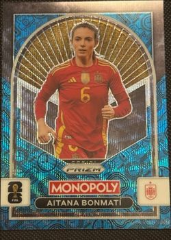 Panini Prizm Monopoly Aitana Bonmatí FIFA Trading Card