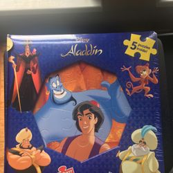 Disney Aladdin Puzzle Book