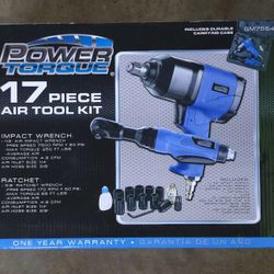 NIB 17 Piece Air Tool Kit