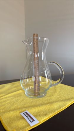 Princess House Crystal pitcher
