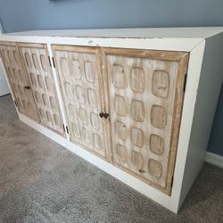 2 Tone Decor Cabinet - Model Home Furniture 