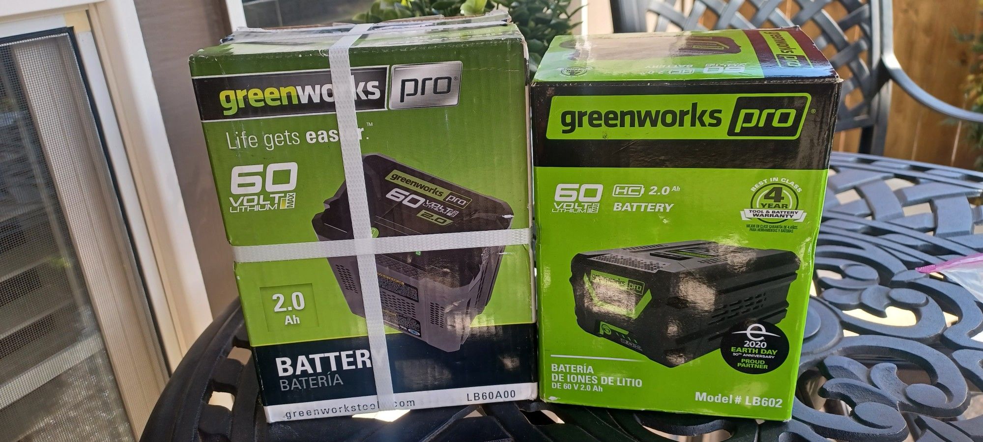 New GreenWorks 60V 2Ah Lithium-Ion Battery - LB60A00