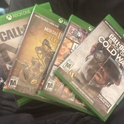 Xbox One Games &10 Each