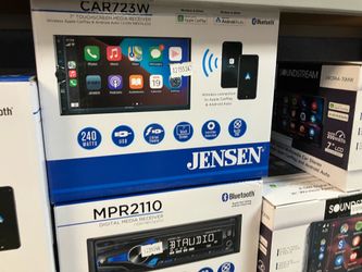 Jensen apple CarPlay stereo on sale today