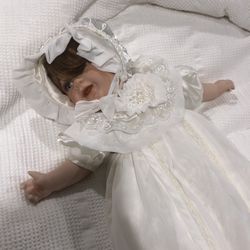 Porcelain Doll - Christening Dress