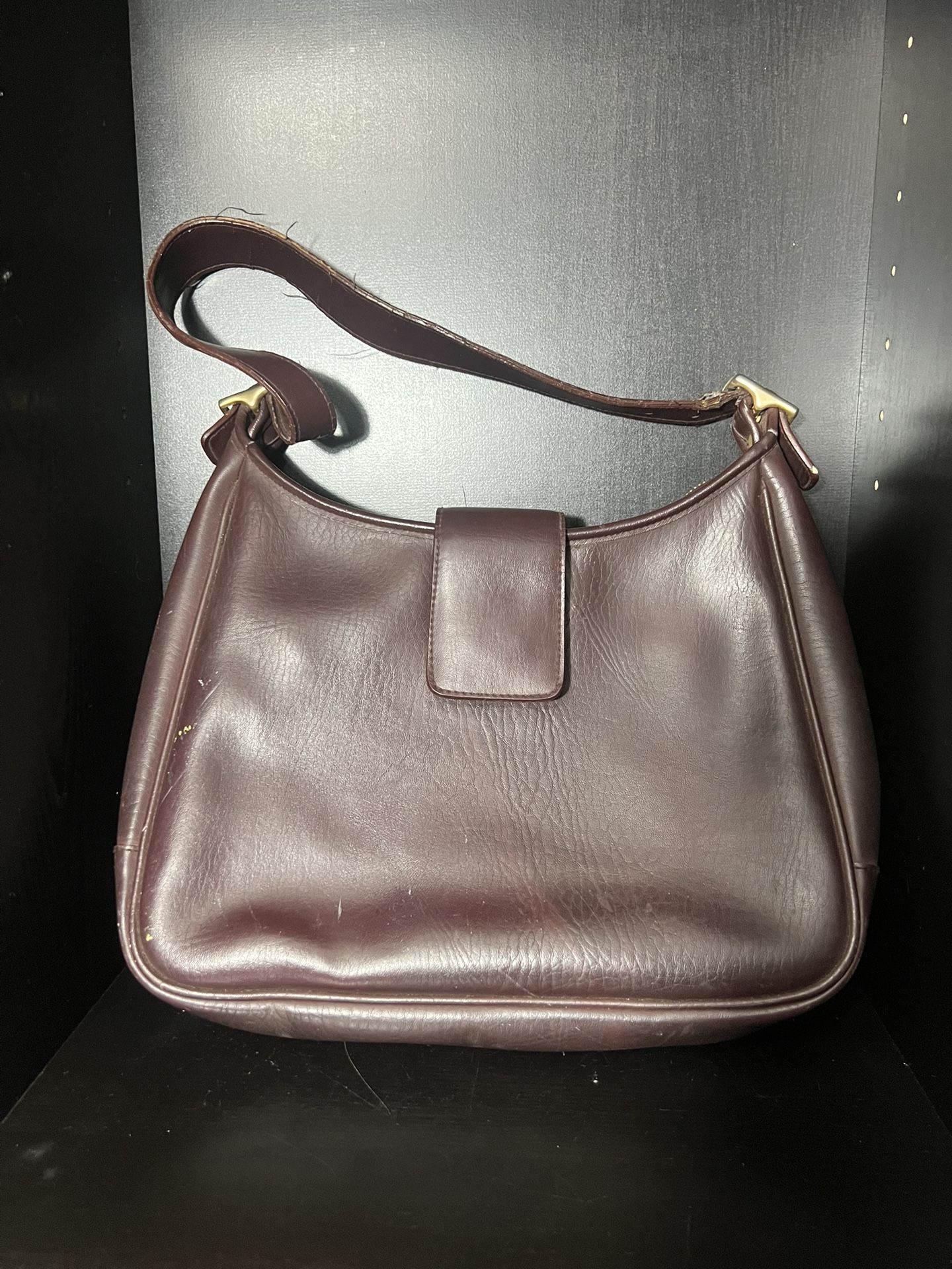 Vintage Coach Leather Bag