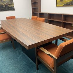 Conference Room Table With 6 Chairs 