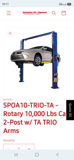 2 post Car Lift