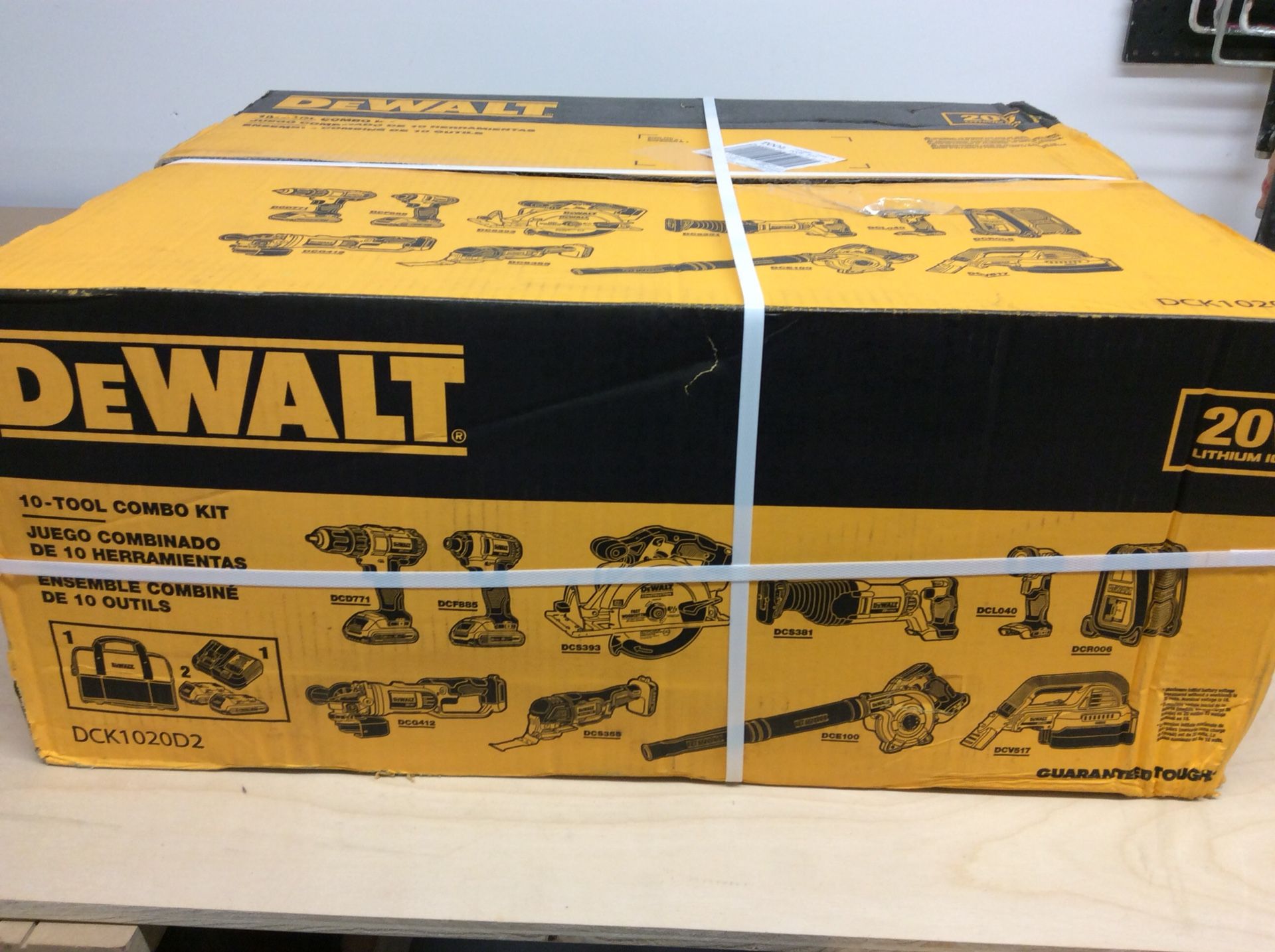 DEWALT 10 TOOL COMBO