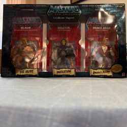 2001 Mattel Masters Of Universe Commemorative Five Figure Collector Set Vintage