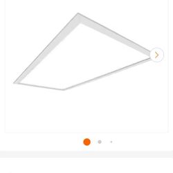 Metalux 2 ft. x 4 ft. 4500 Lumens Integrated LED Flat Panel Light 4000K