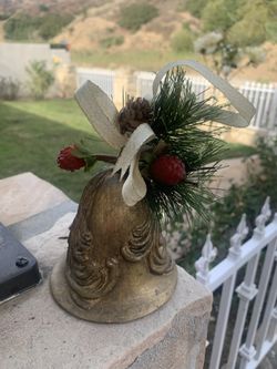 Set Of 12 Christmas Bells.. Last Pic Has Dimensions… From The Great Indoors