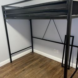 Loft Style “Bunk Bed” With Mattress MUST GO!! 