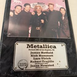 Metallica Wall Plaque