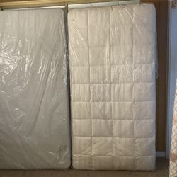 Twin Size Bed Box Spring And Mattress 