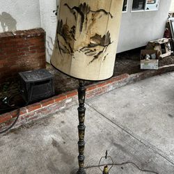 Antique Japanese Lamps (2 Pc Set)