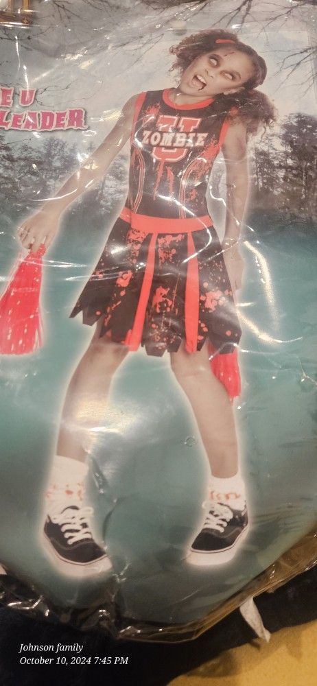 Zombie Cheerleader Costume