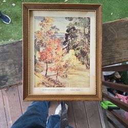 Old Botanical Gardens Early Autumn Chiura Obata 1939