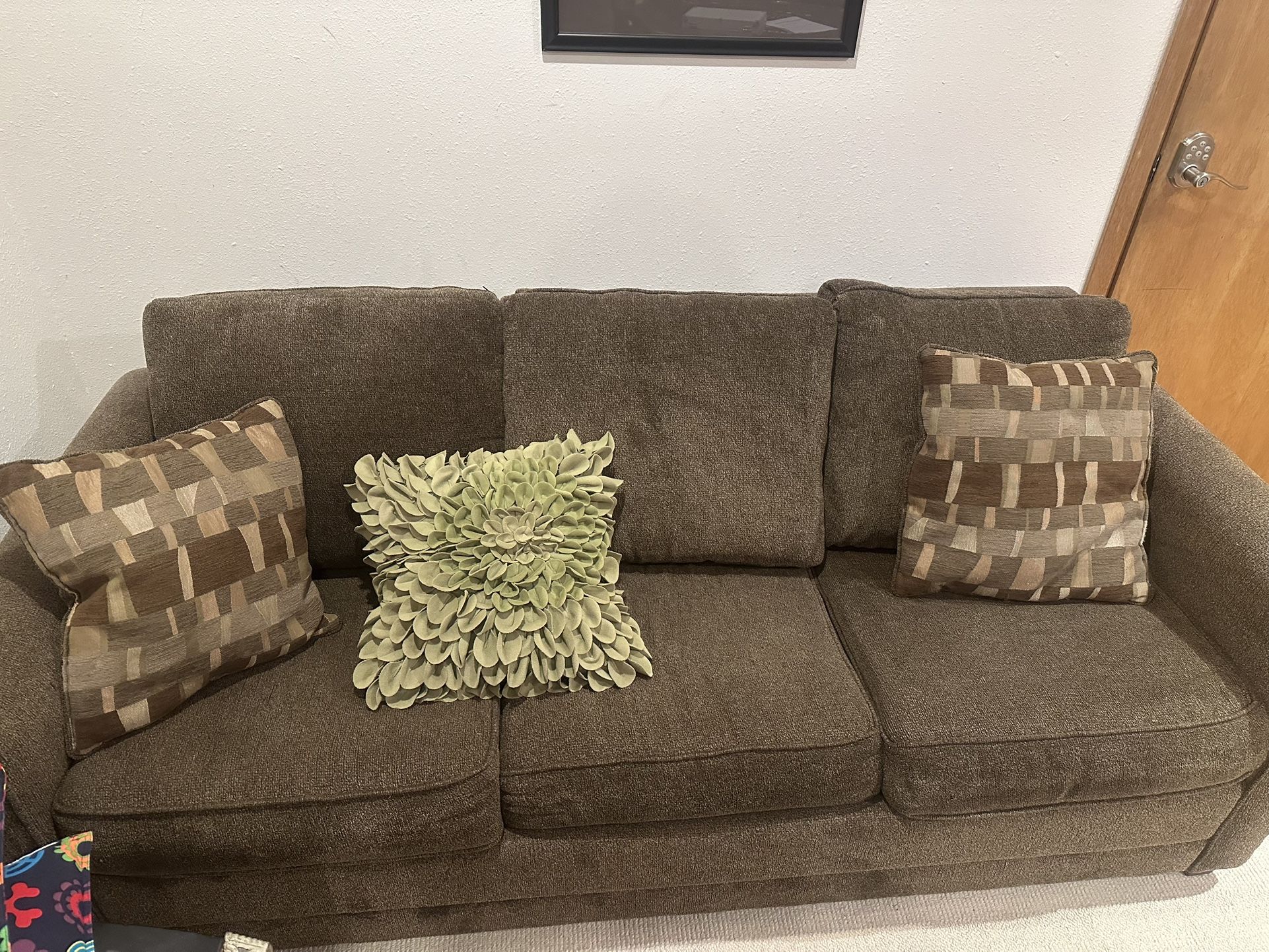 Sleeper Sofa - Brown