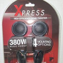 Xpress Audio Dome Tweeters Brand New In The Box 