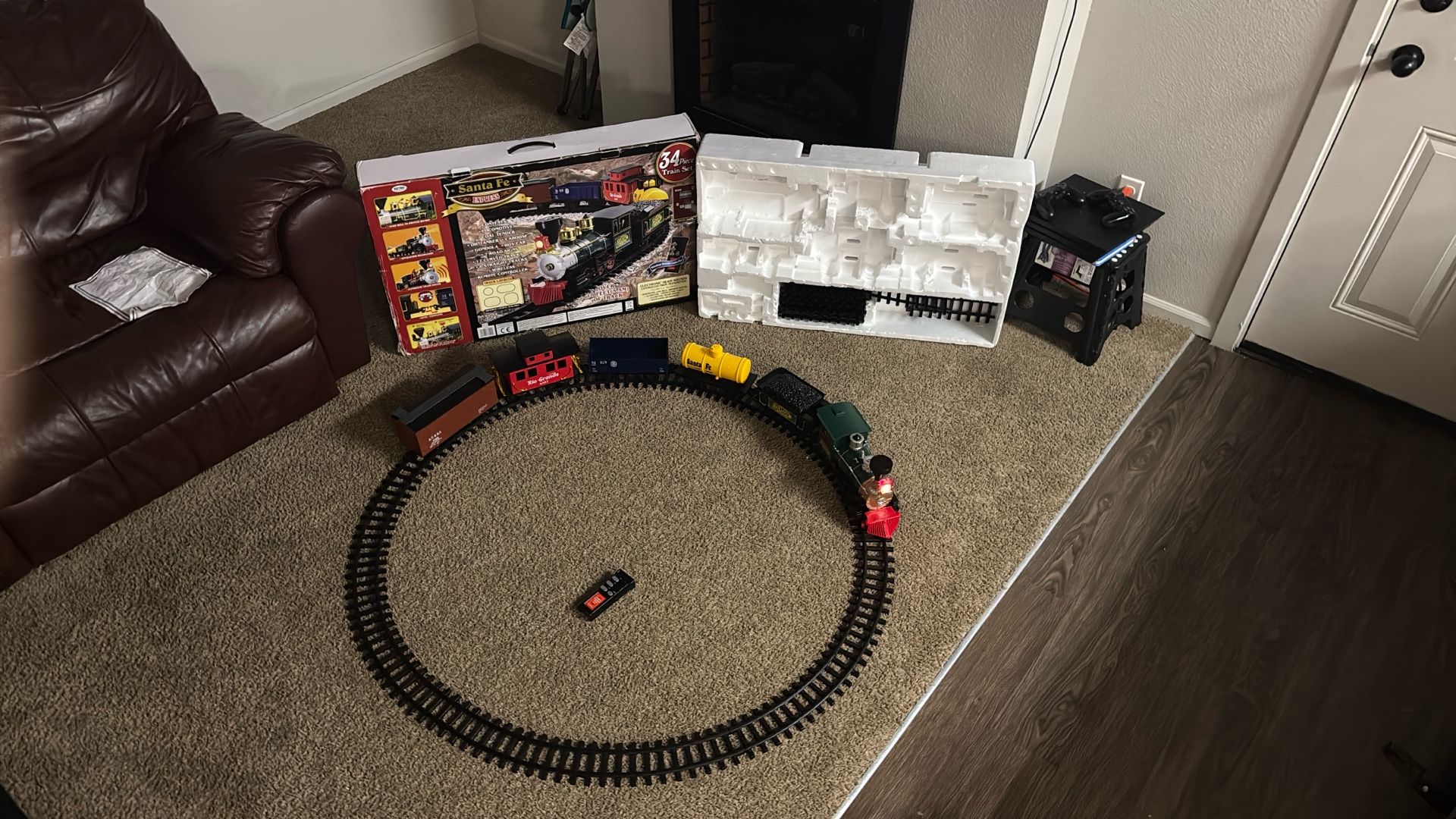 Steam locomotive for Christmas