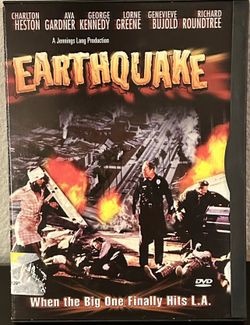EARTHQUAKE DVD (SNAPPER CASE) RARE LIKE NEW - Tested, Clean