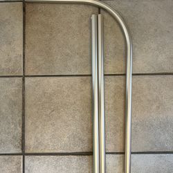 Tub Shower  Curtain Rod -L Shaped