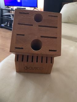 Brand New Cutco Homemaker/Basic Set Plus 8 Block Only