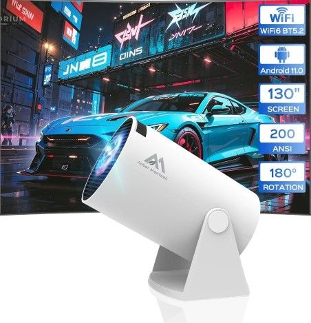 Mini Projector with WiFi and Bluetooth