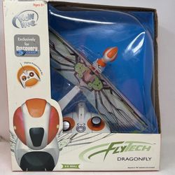 WowWee Flytech Robotic Dragonfly Remote Control RC Radio Insect Drone 49 MHz New