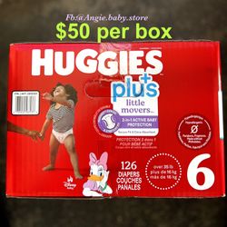 Huggies Little Movers Size 6 Plus