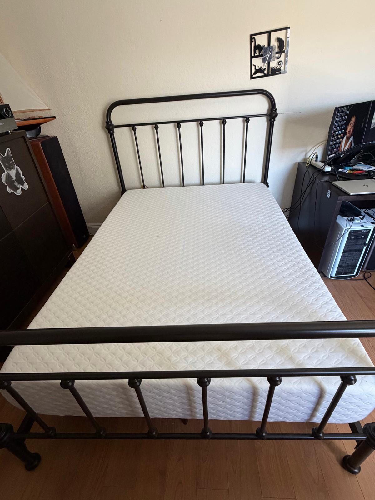 Full Bed Size - Metal Frame $150