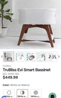 Trubliss Evi smart bassinet