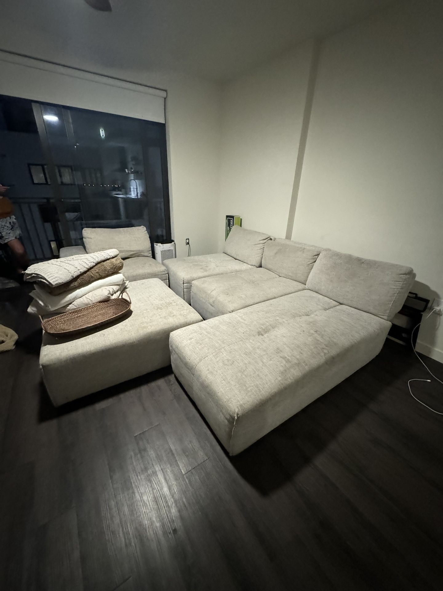 Free Grey Sectional!