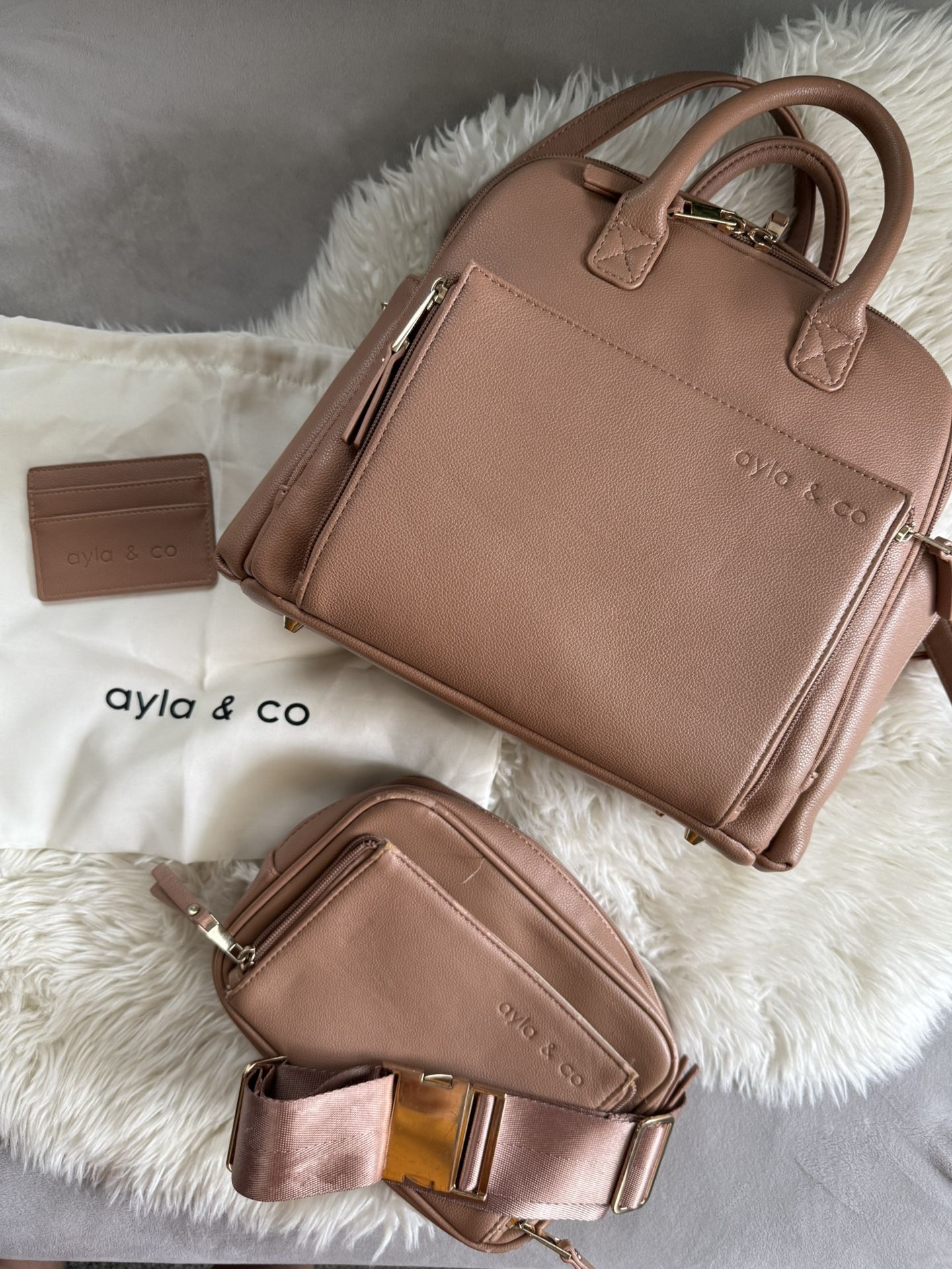 Ayla & Co mini diaper Backpack 