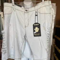 Plus Size Jean Shorts 