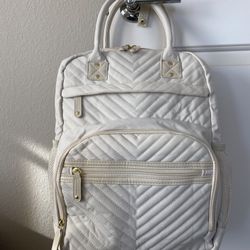 Beige Backpack