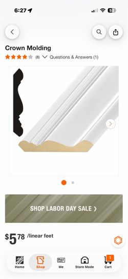 Crown molding