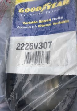 Goodyear Variable Speed Belt 2226V307