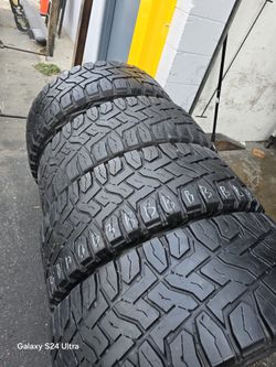 4 used tires Lt35x12.50r20 Toyo RT Open Country $250.00 all FIRM PRICE, FIRM PRICE FIRM PRICE, FIRM PRICE