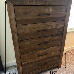 5 Drawer Dresser